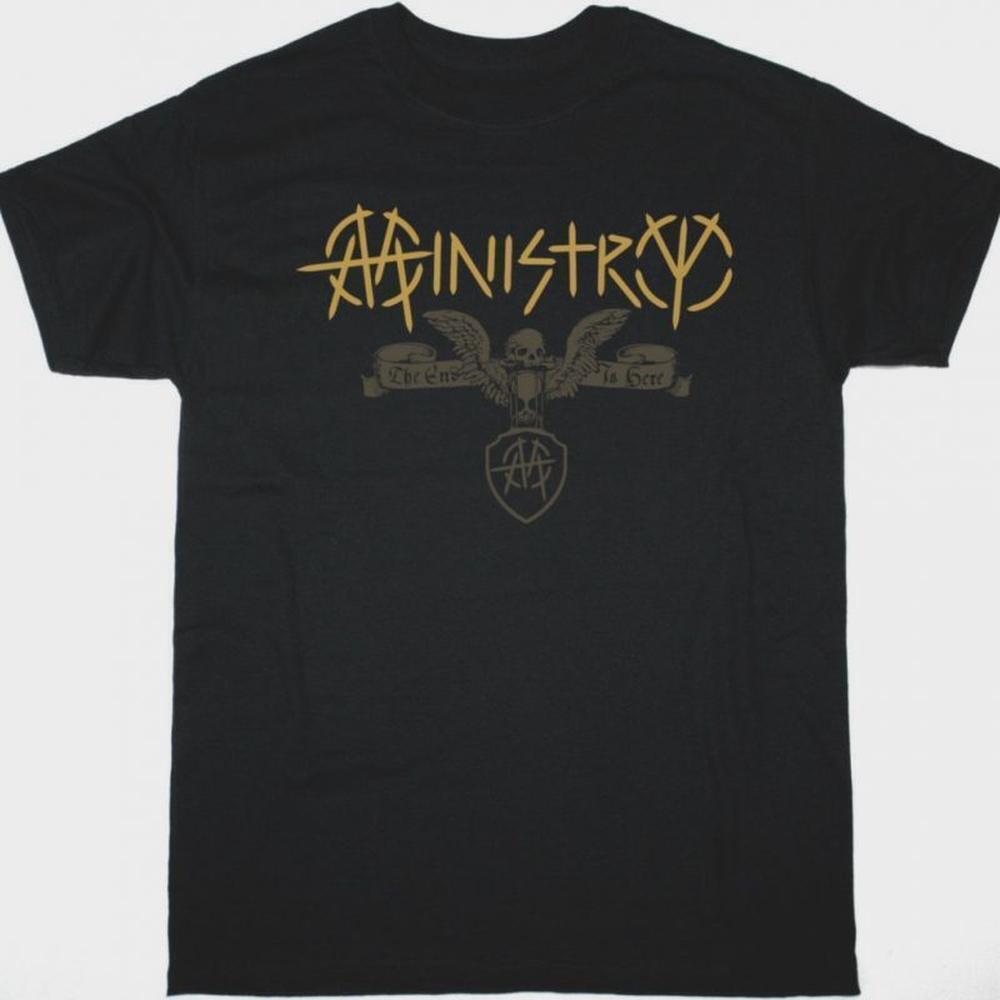 Ministry Culatour Industrial Rock Band Concert New Black T Shirt